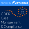 Britecloud GDPR Compliance Solution and Case Management